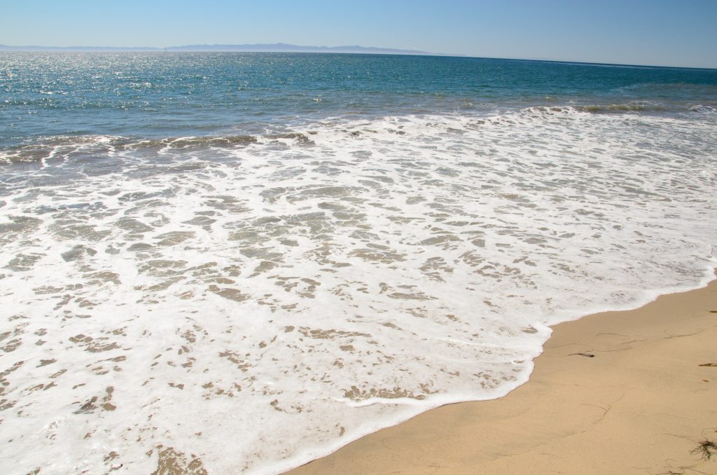 Sea salt is a great ingredient for clean hair full of body