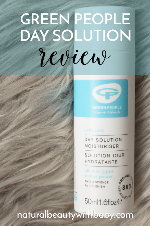 Find out how Green People Day Solution can moisturise your combination skin plus control breakouts in this in-depth review.