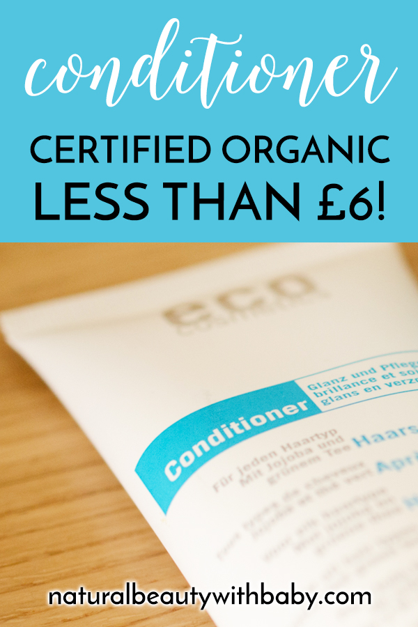 Eco Cosmetics Conditioner offers many of the benefits of more expensive natural organic conditioners at about half of the cost - read my full review.