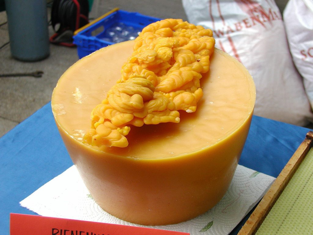 Beeswax block