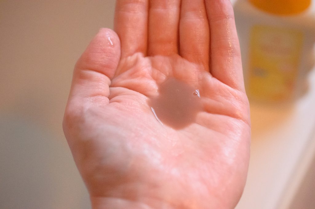 How Weleda Baby Calendula Bath looks