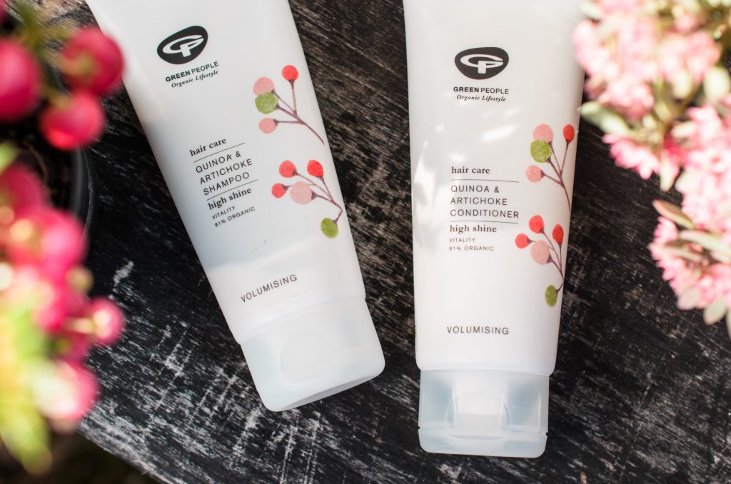 Green People Quinoa and Artichoke Shampoo and Conditioner