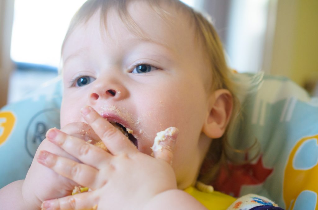 Jonah eating