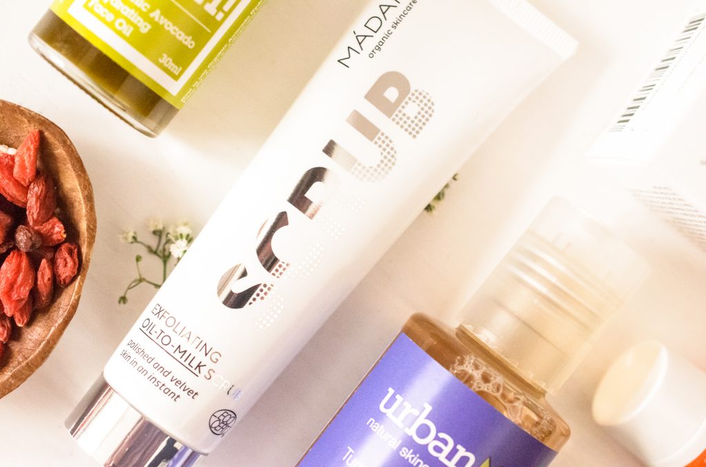 First up in this LoveLula February 2018 Beauty Box review - Madara Exfoliating Oil-to-Milk Scrub.