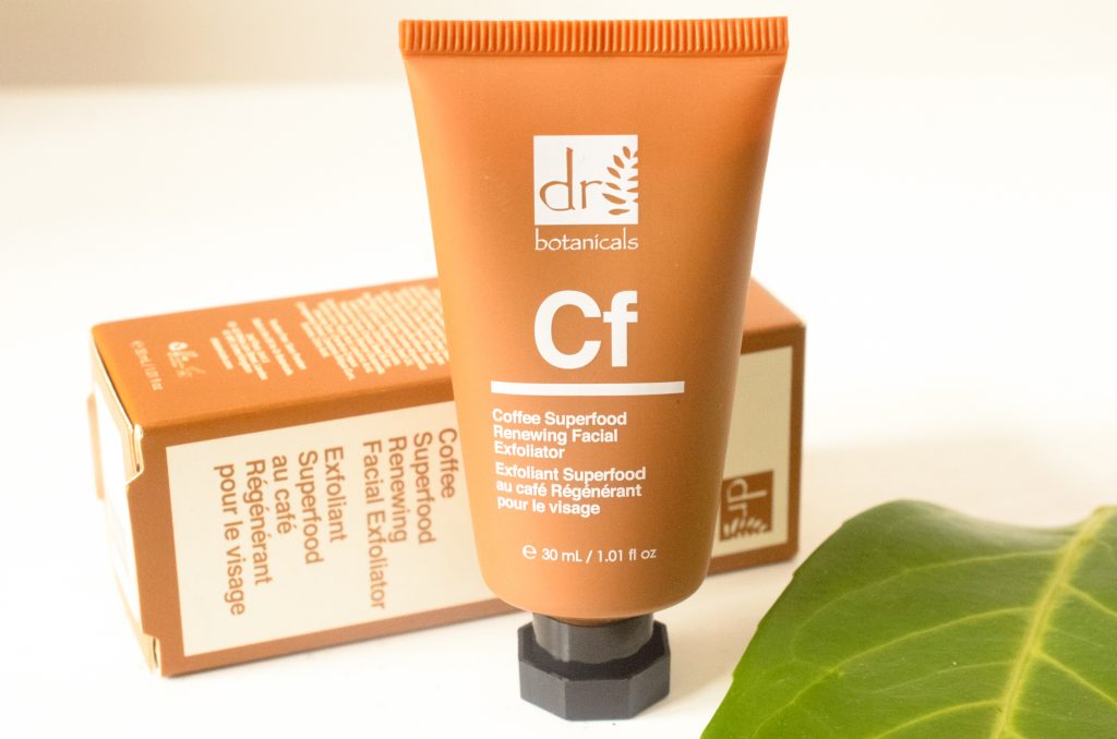 Dr Botanicals Coffee Superfood Renewing Facial Exfoliator