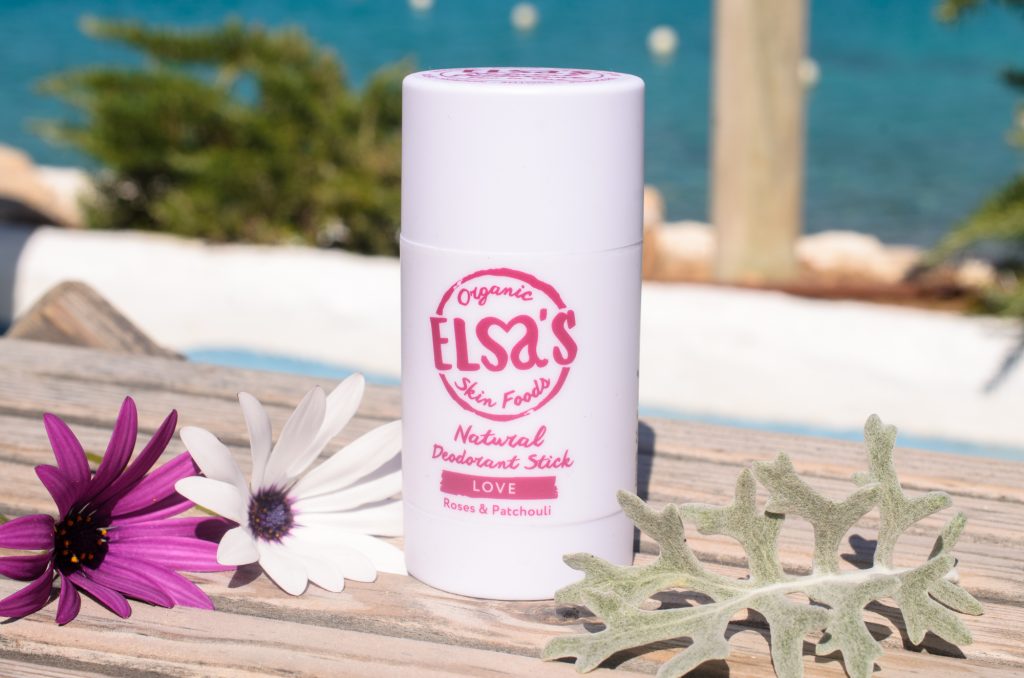 Elsa's Natural Deodorant Stick in Love