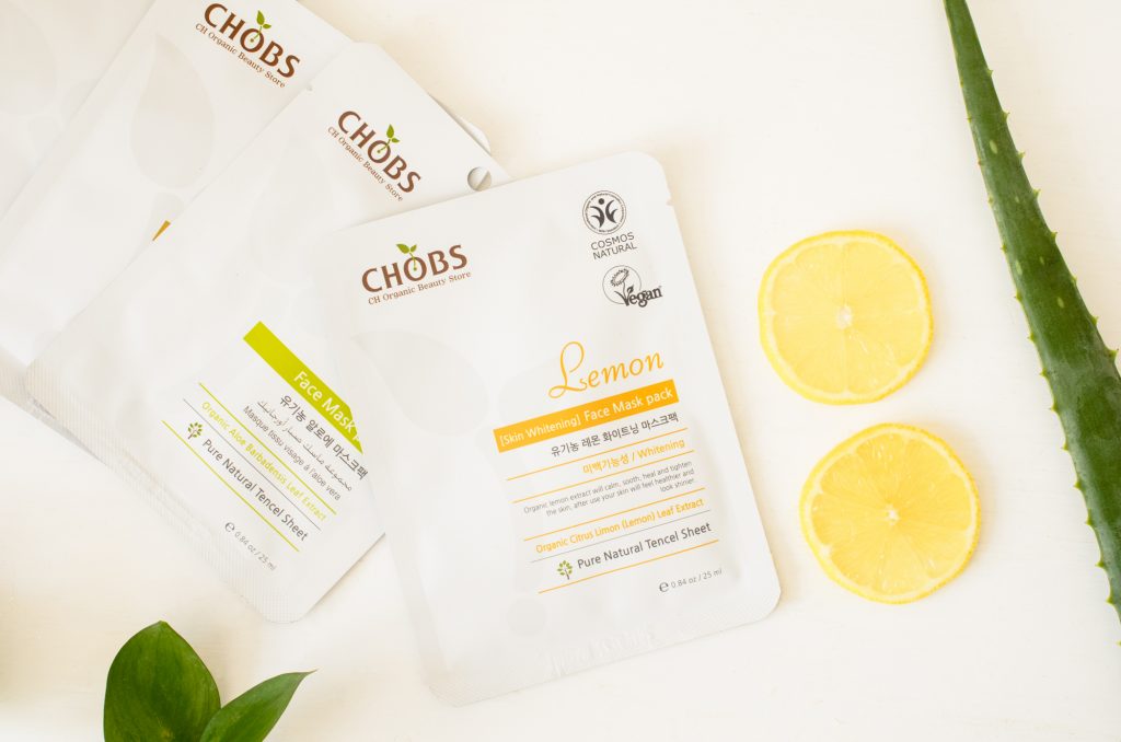 CHOBS Lemon Sheet Mask