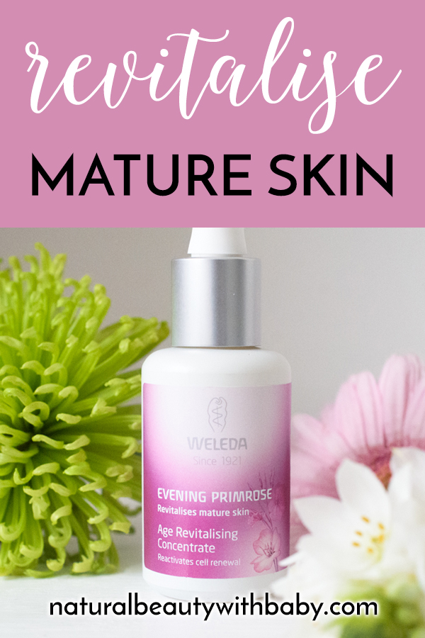 Weleda Evening Primrose Age Revitalising Concentrate is a perfect youth boosting serum for mature skin with anti-ageing evening primrose and sacha inchi.