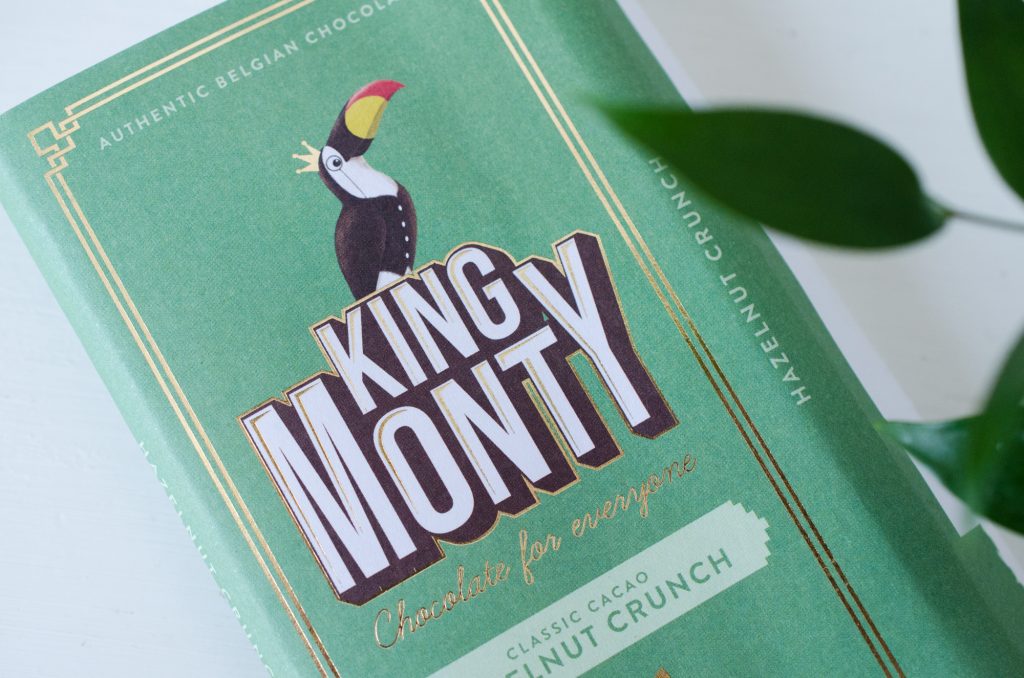 King Monty Hazelnut Crunch Chocolate