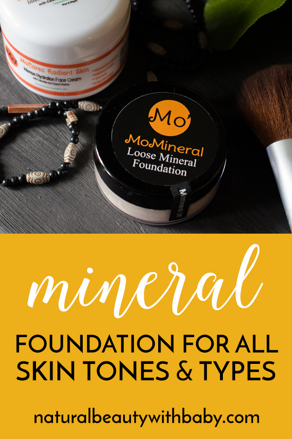 MoMineral make effective & affordable natural beauty for all skin tones and types. Check out my review of their mineral foundation & hydrating face cream. #naturalbeautyproducts #naturalmakeup #mineralmakeup