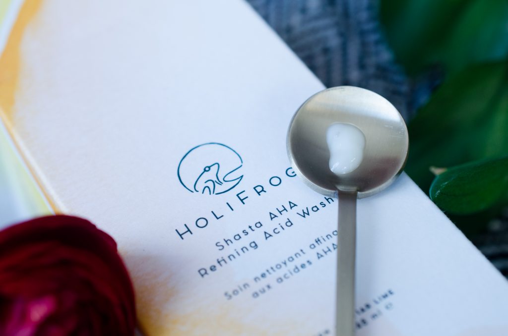 Texture of HoliFrog Shasta AHA Refining Acid Wash