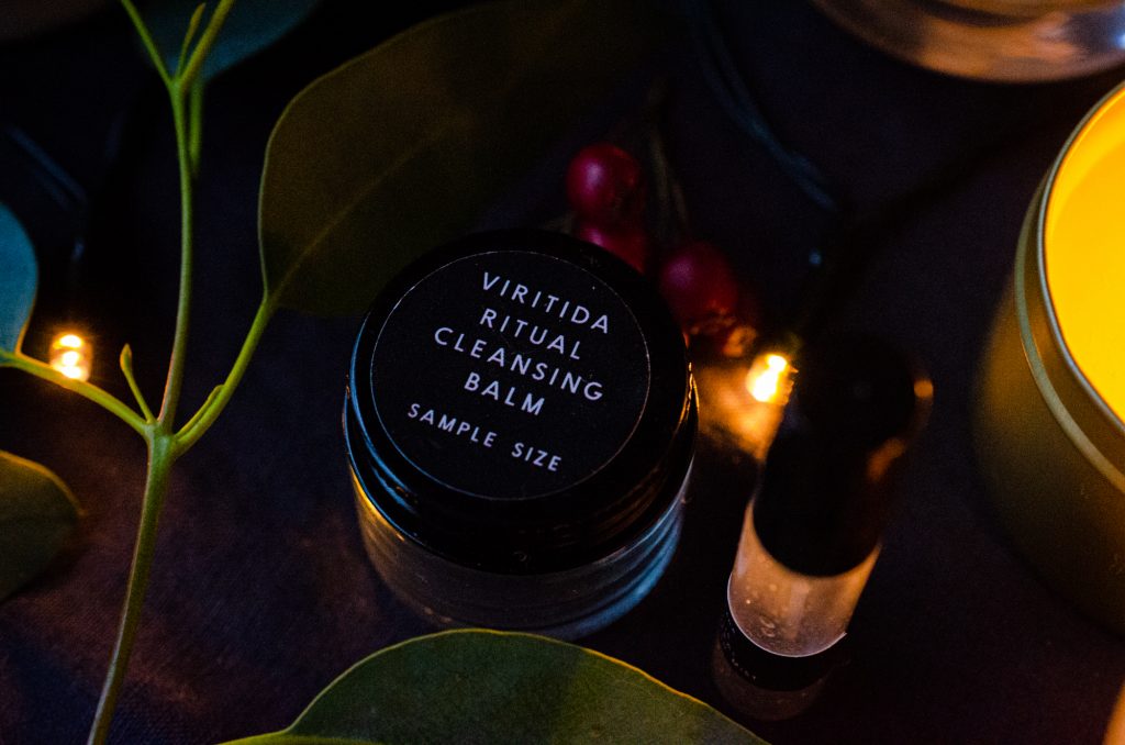 Arcana Sulis Mineral Replenish Mist & Viritida Ritual Cleansing Balm trial sizes