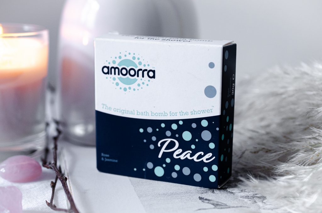 Amoora Peace Rose & Jasmine Shower Bomb