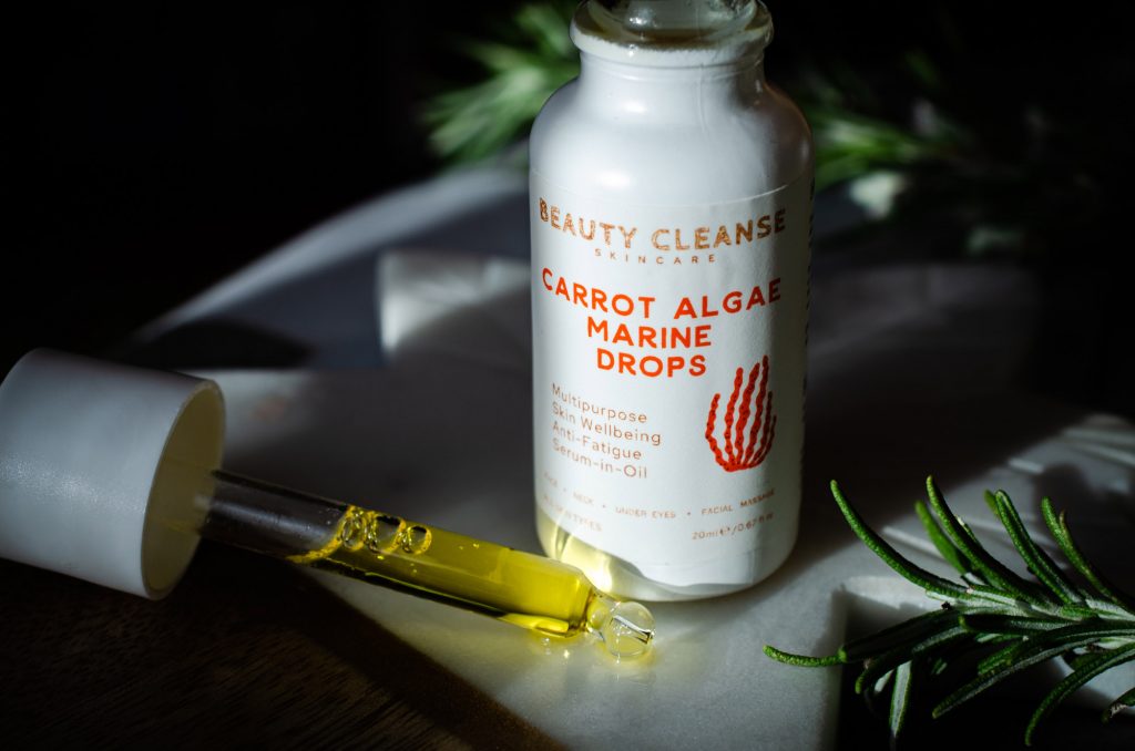 Beauty Cleanse Skincare Carrot Algae Marine Drops