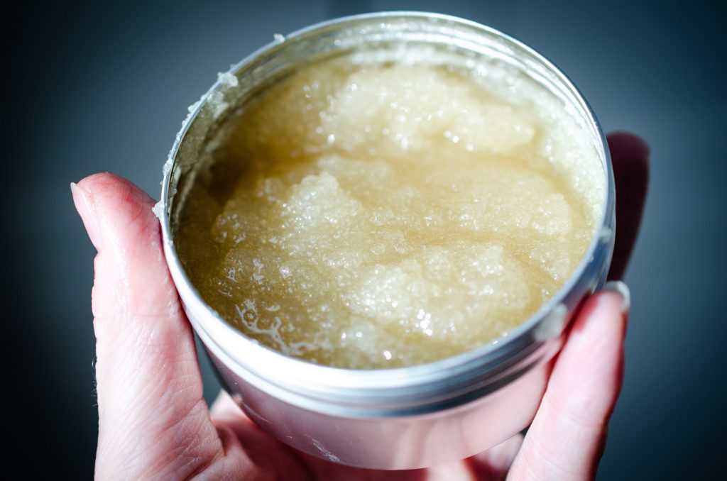 The beautiful texture and colour of Tam Mason scrub