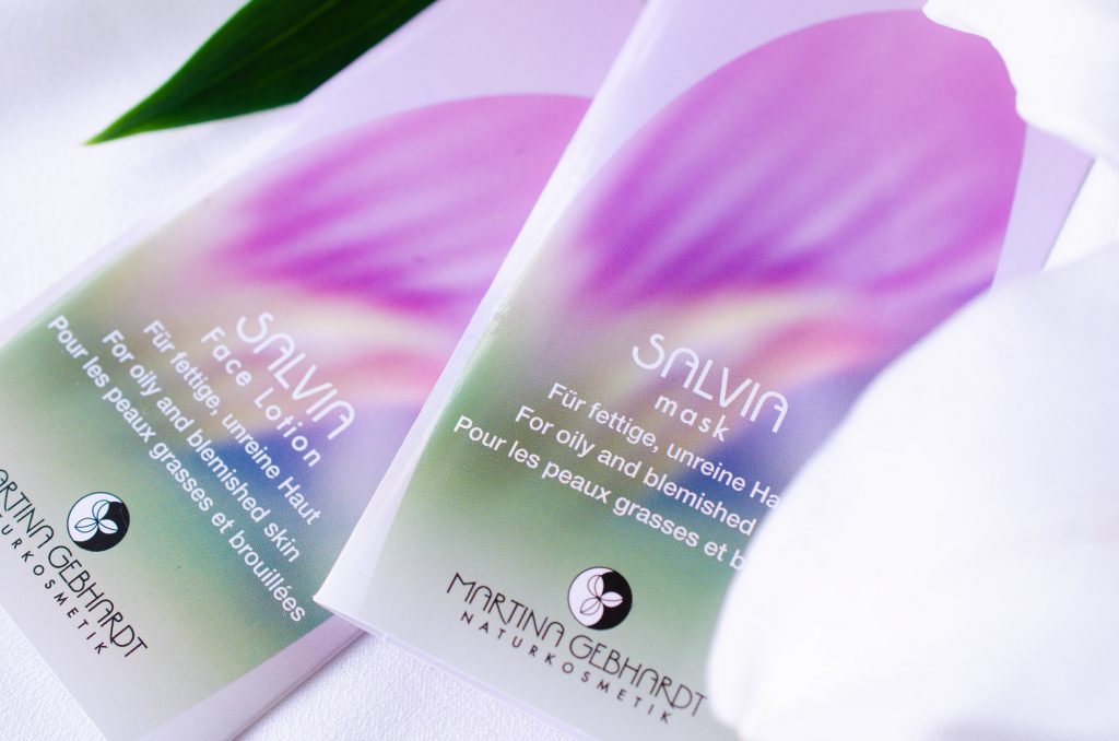 Martina Gebhardt Salvia Face Lotion & Mask samples