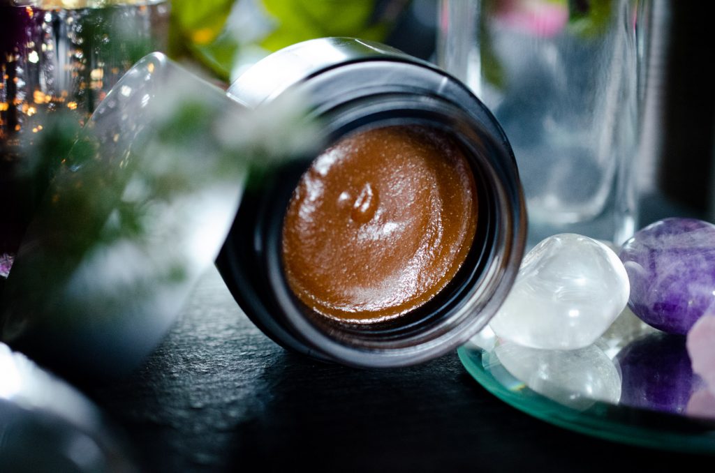 Texture of GLOW After Dark Face Polish