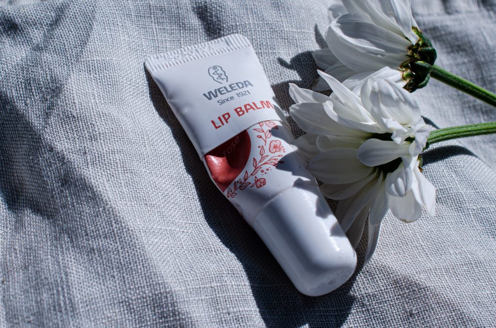 Weleda Lip Balm in Rose