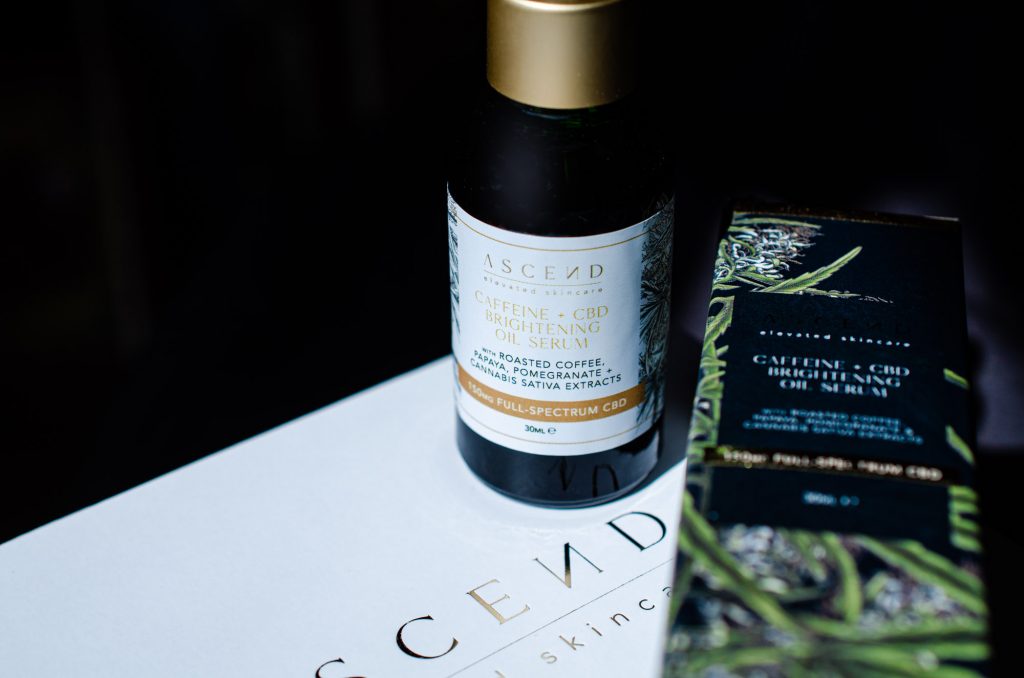 ASCEND Caffeine + CBD Brightening Oil Serum