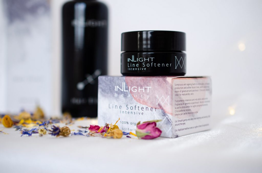InLight Beauty products including Line Softener Intensive and Hair Elixir