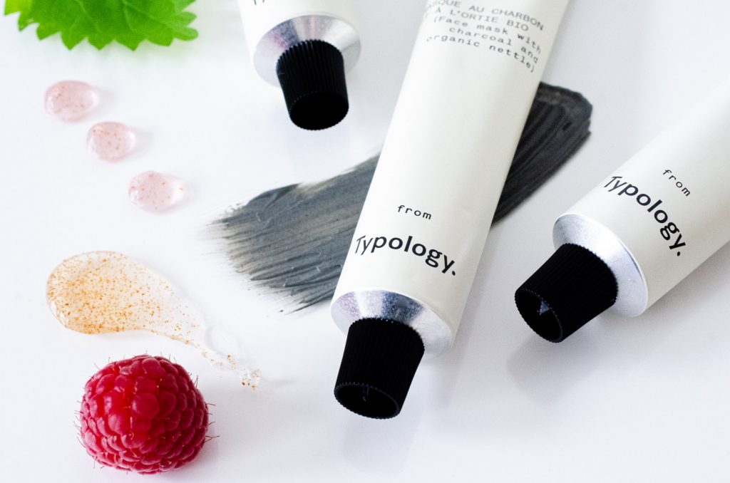 Typology scrubs and masks with some of their ingredients