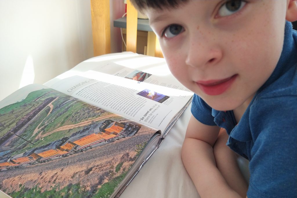 Jonah reading