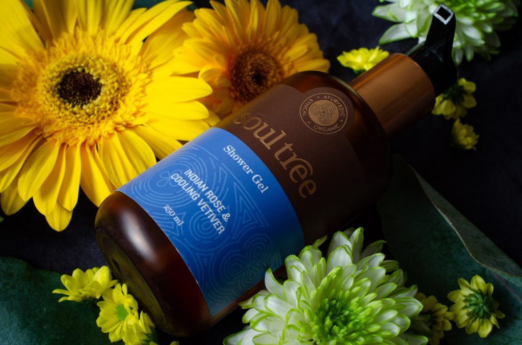 Soul Tree Indian Rose and Cooling Vetiver Shower Gel