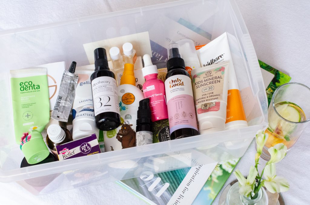 July 2021 natural beauty empties