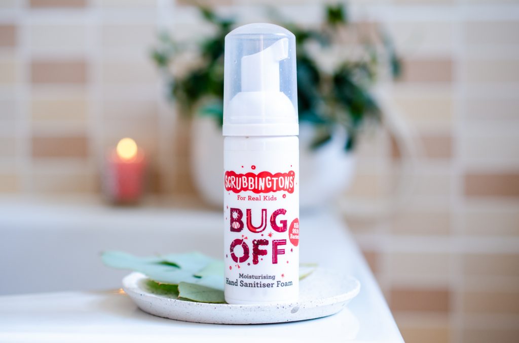 Scrubbingtons Bug Off Moisturising Hand Sanitiser Foam