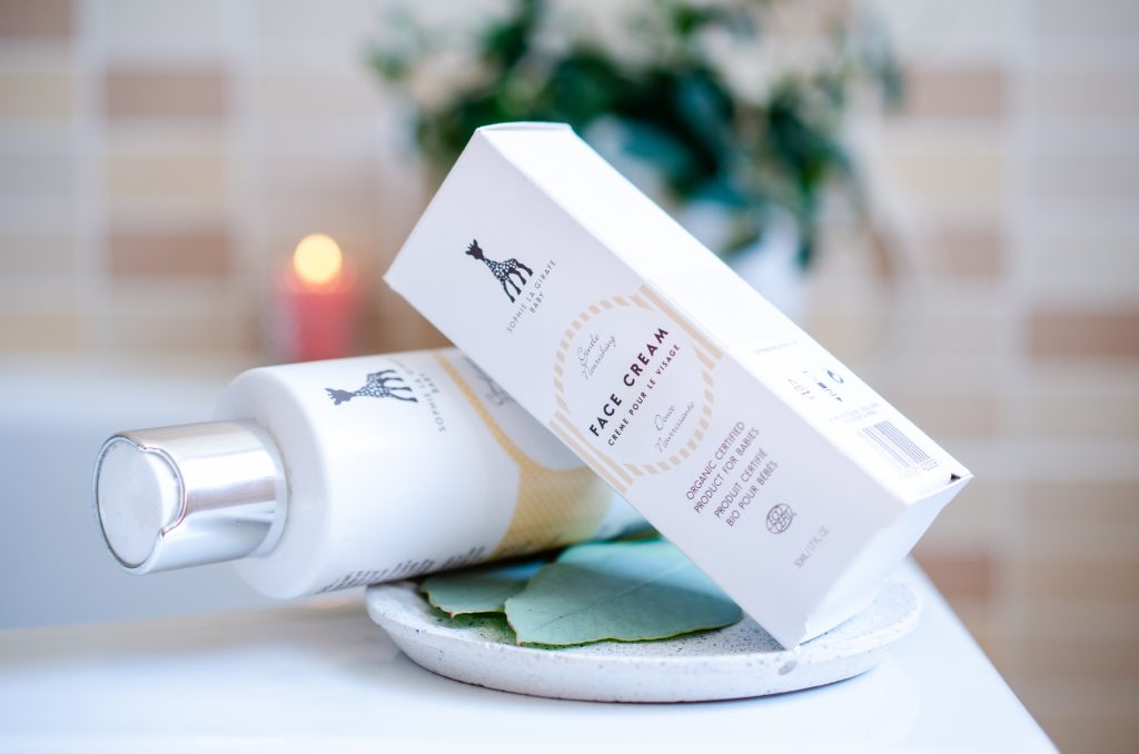 Sophie the Giraffe Baby Oil and Face Cream