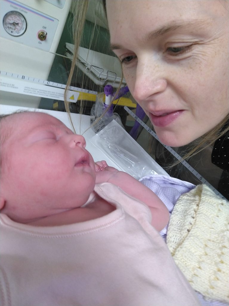 Lydia and mummy