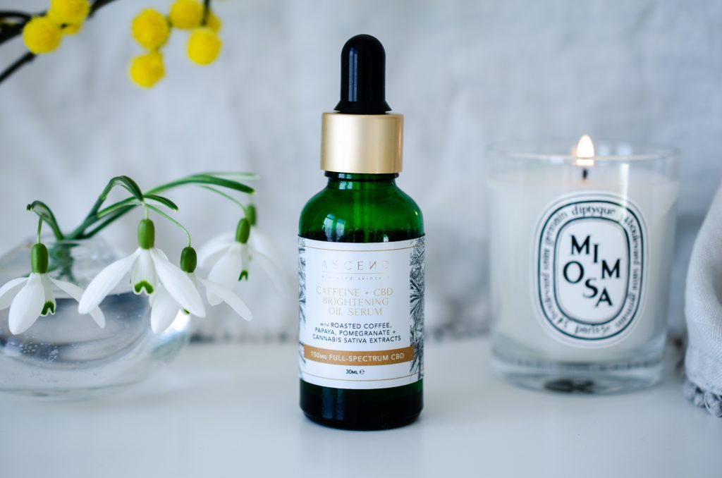 Ascend Caffeine + CBD Brightening Oil Serum