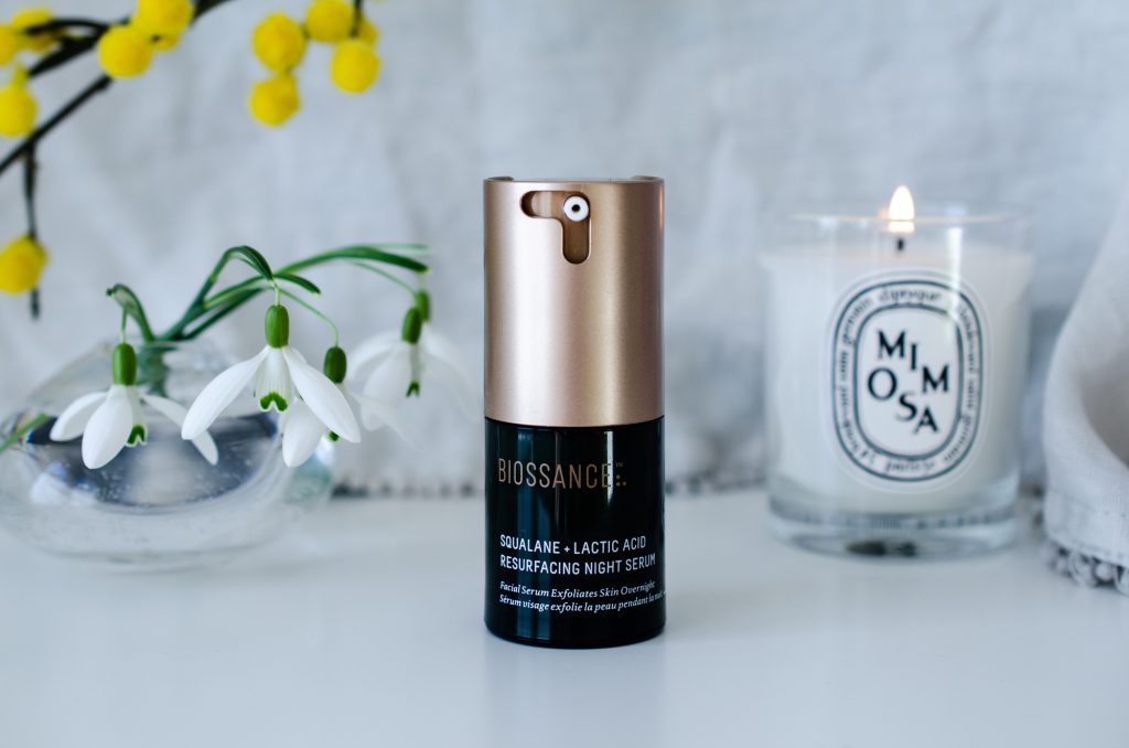 Biossance Squalane + Lactic Acid Resurfacing Night Serum
