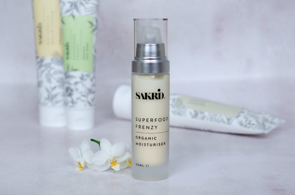 Sakrid Superfood Frenzy Organic Moisturiser