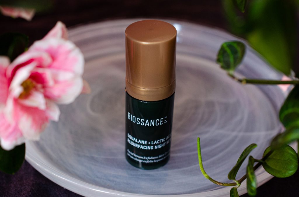 Biossance Squalane + Lactic Acid Resurfacing Night Serum