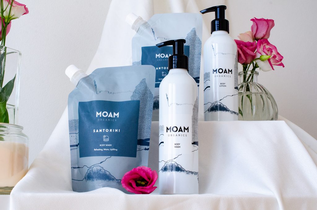 MOAM Organics body care products