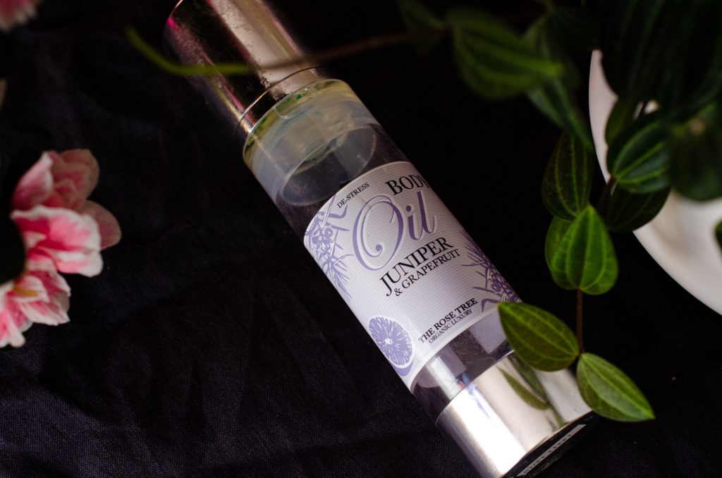 The Rose Tree De-Stress Juniper & Grapefruit Body Oil
