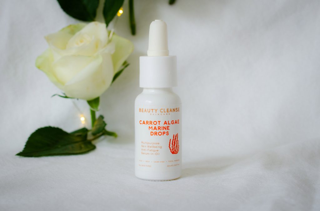 Beauty Cleanse Skincare Carrot Algae Marine Drops
