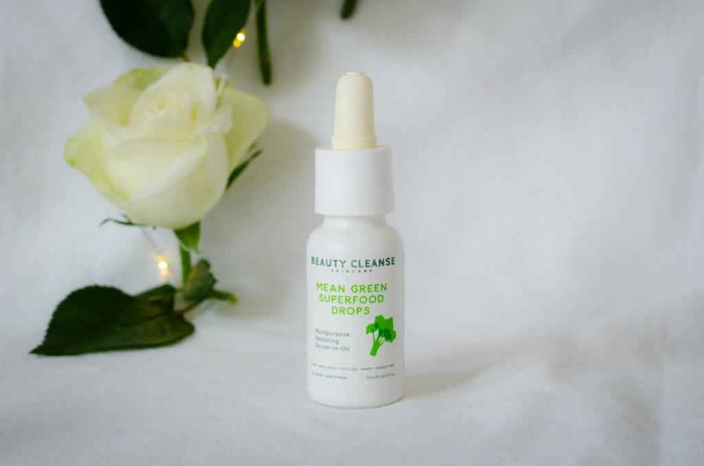 Beauty Cleanse Skincare Mean Green Superfood Drops