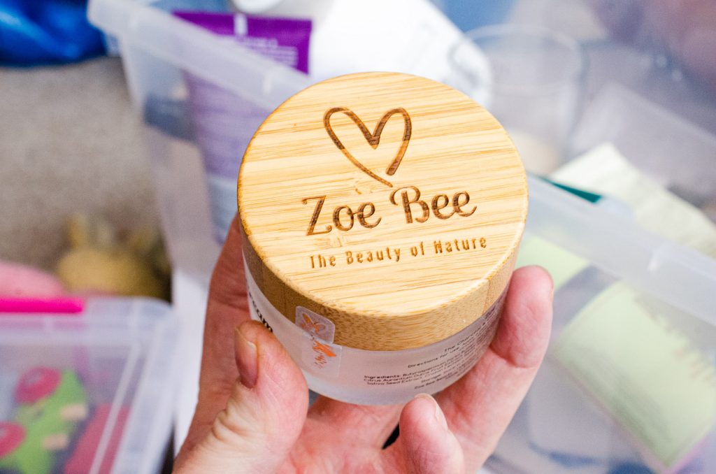 Zoe Bee Charcoal & Oat Cream