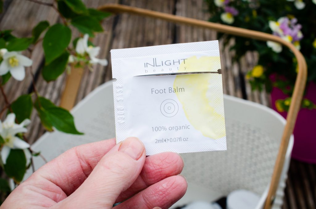 InLight Beauty Foot Balm sample