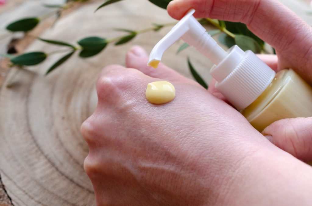 Beautiful breast milk lotion