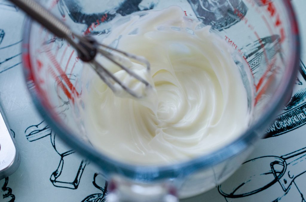 The texture after cooling