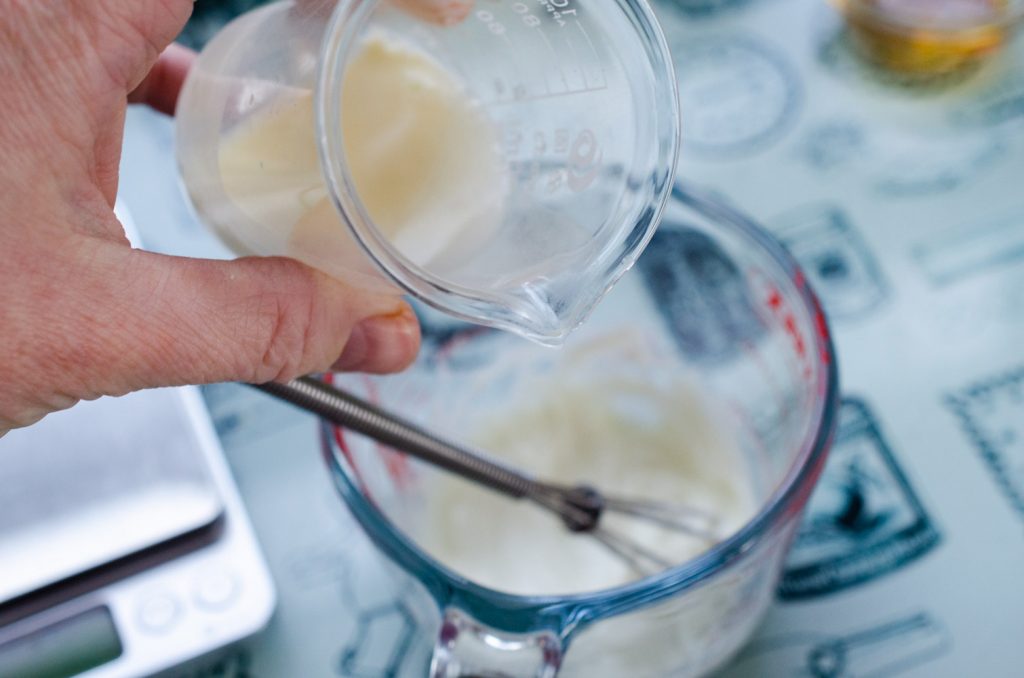 Adding the breast milk