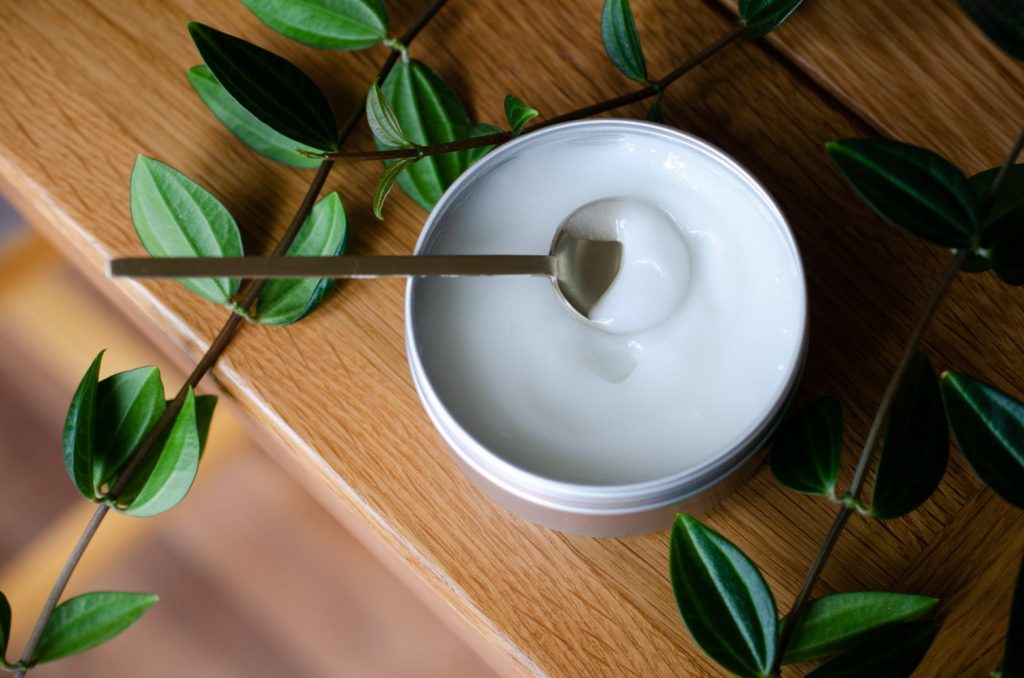 My urea and lactic acid foot cream. it's so beautiful!