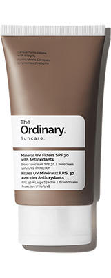 Mineral UV Filters SPF 30 with Antioxidants