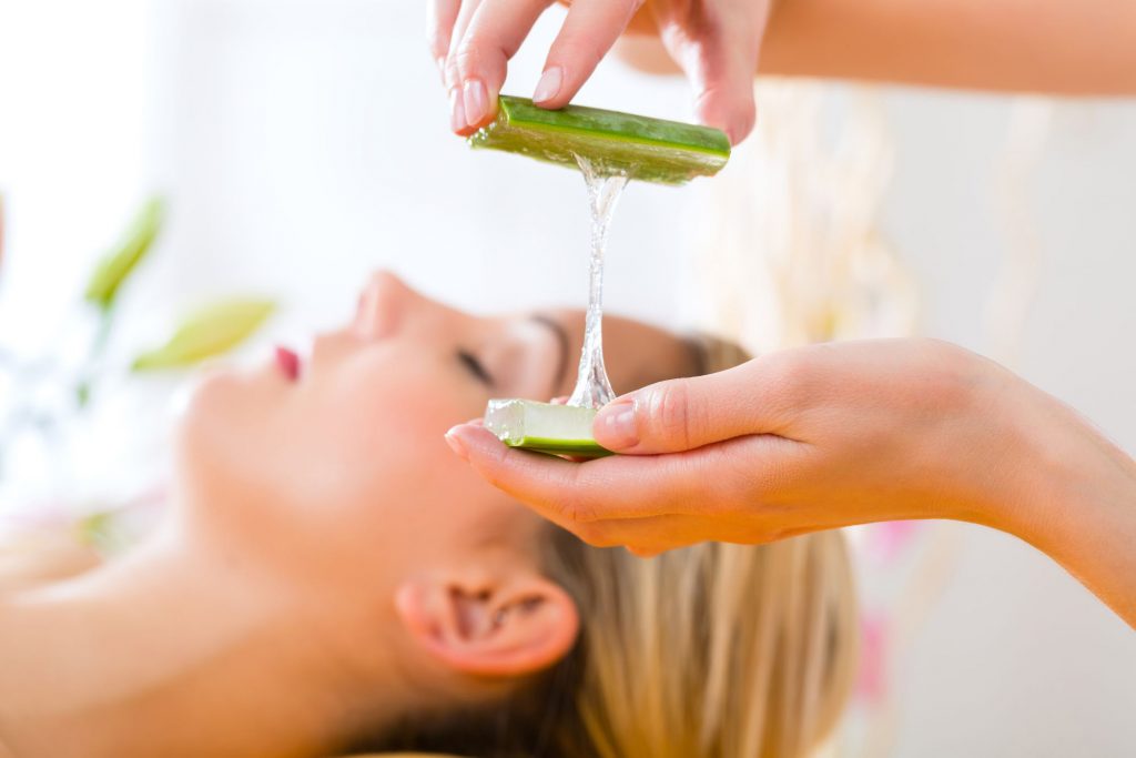 An aloe scalp soothe is the perfect healthy treatment for your scalp and hair