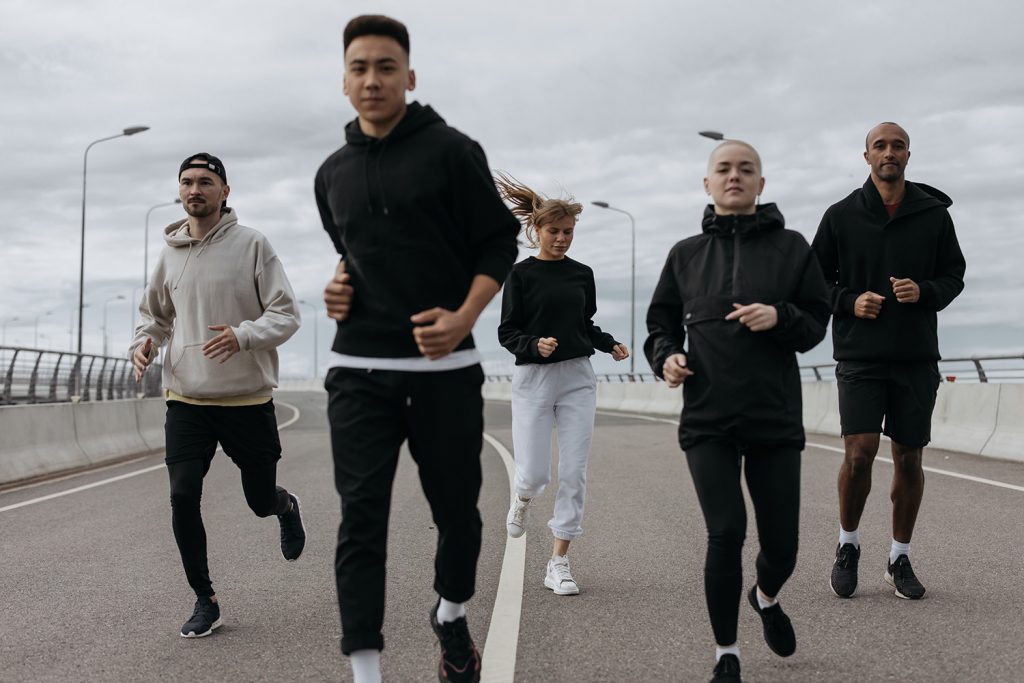Joggers are laid-back and stylish