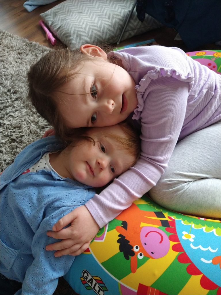 Cara and Lydia loving each other