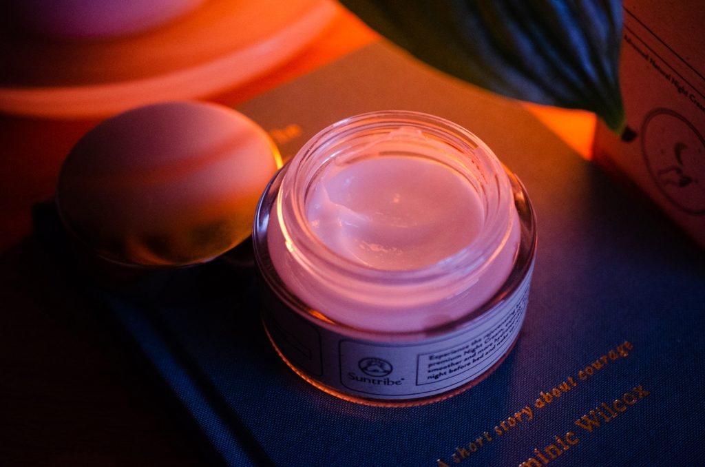 Suntribe Night Cream texture
